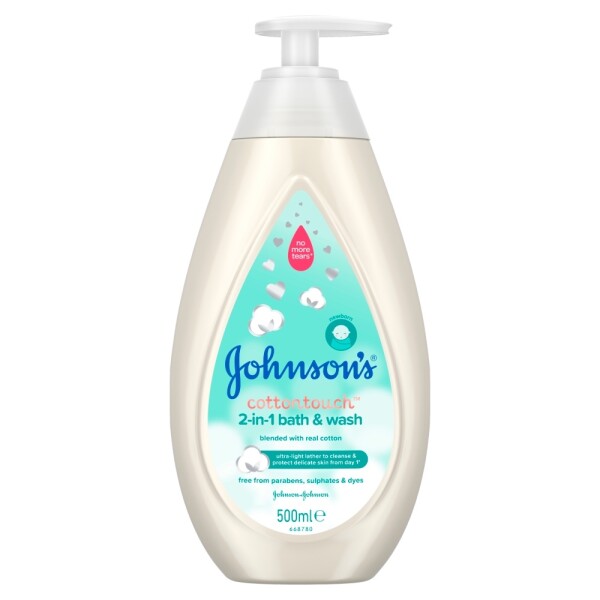 Johnsons Baby Cotton Touch 2in1 Bath & Wash