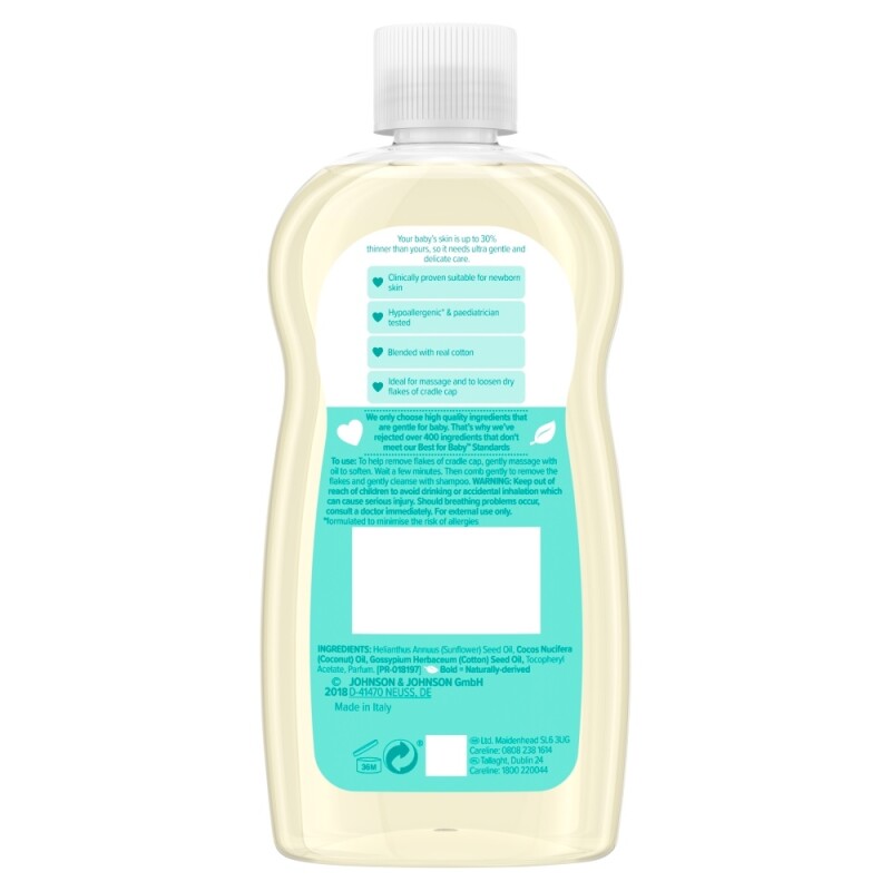 Johnsons Baby Cotton Touch Oil 300ml