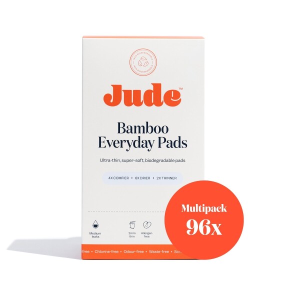 Jude Bamboo Everyday Incontinence Pads Multipack 