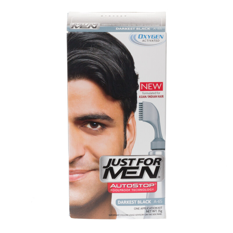 Just For Men Autostop Hair Colour - A-65 Darkest Black