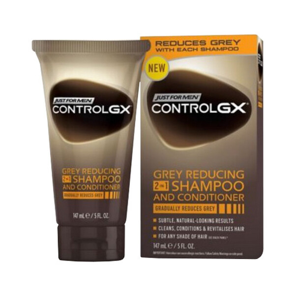 Reducing iherb Buy Just For Men Control GX Grey Reducing Shampoo and Conditioner