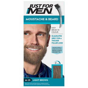 Buy Just For Men Moustache & Beard Brush - In Colour - Sandy Blond