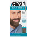 Just For Men Moustache & Beard Light-Medium Brown Hair Dye M-30 1 Kit