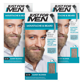 Just For Men Moustache & Beard Sandy Blonde Hair Dye M-10