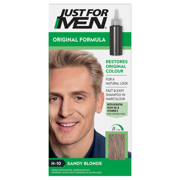 Buy Just For Men Shampoo-In Hair Colour - Sandy Blond | Chemist Direct