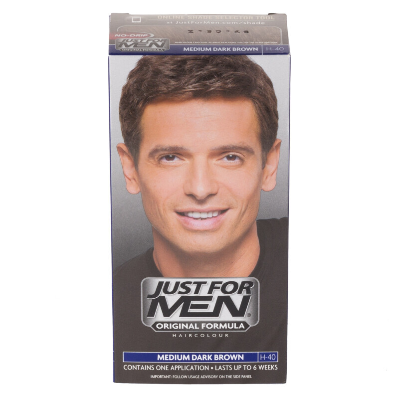 Just For Men Shampoo-In Hair Colour Light Medium Dark Brown