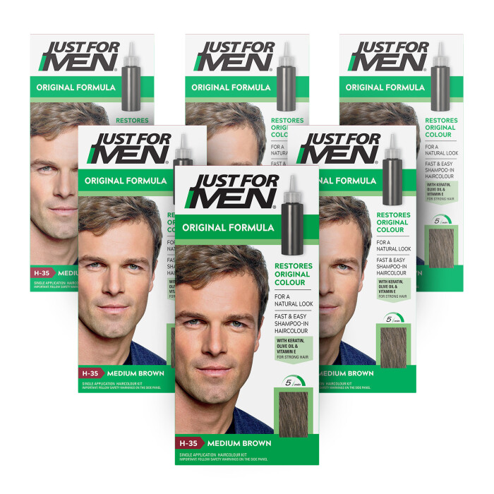 Image of Just For Men Original Formula Medium Brown Hair Dye H-35