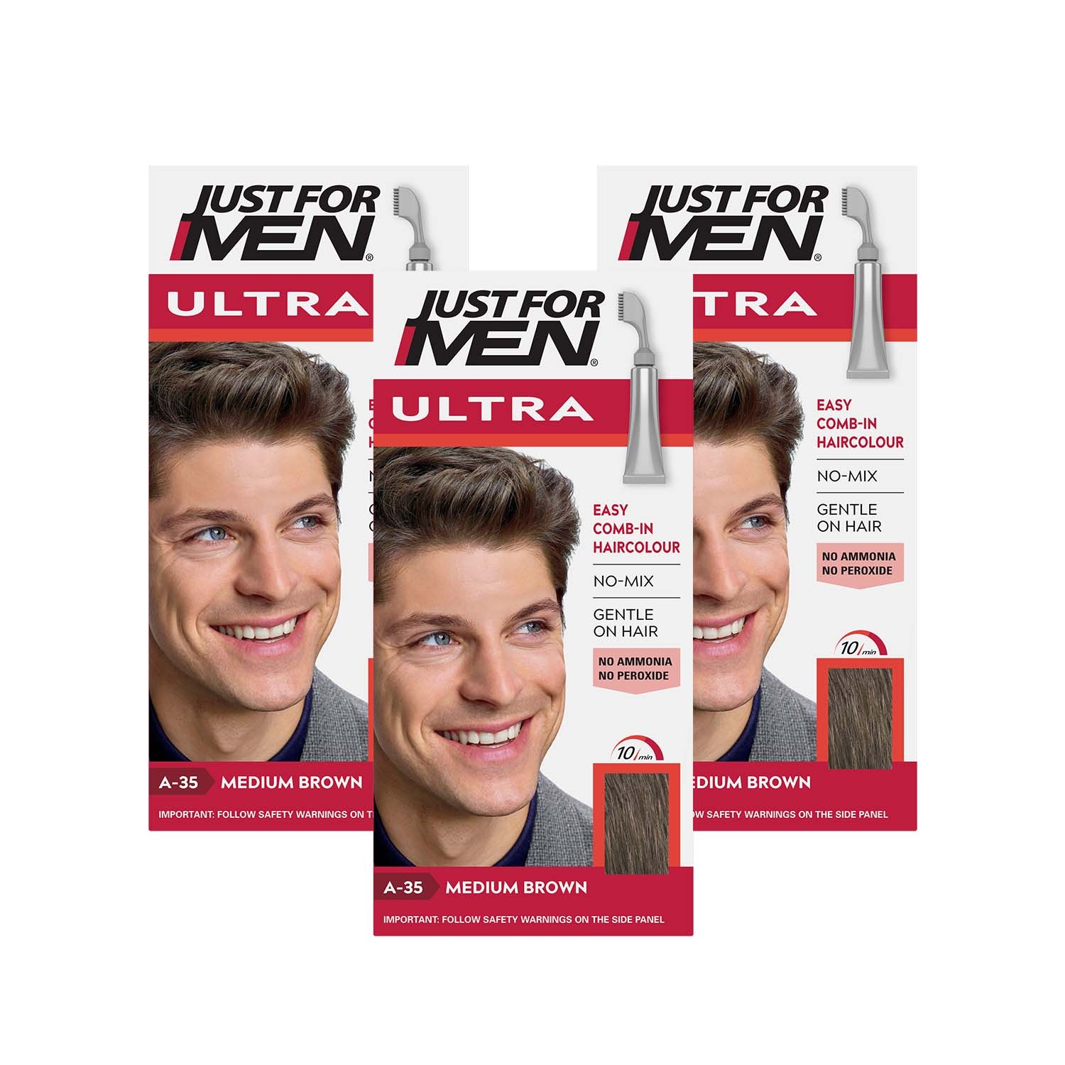 Just for Men Autostop Hair Colour 35 Medium B