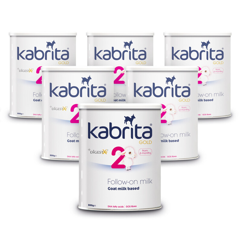 Kabrita Goats Follow On Milk Stage 2 - 6 Pack