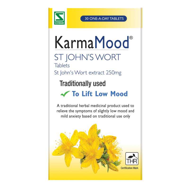 KarmaMood St Johns Wort Extract 250mg Tablets