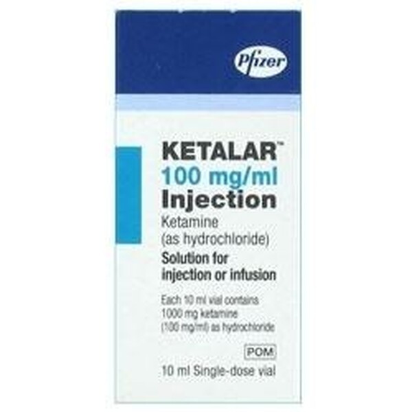 Ketalar Injection 100mg/Ml 10ml
