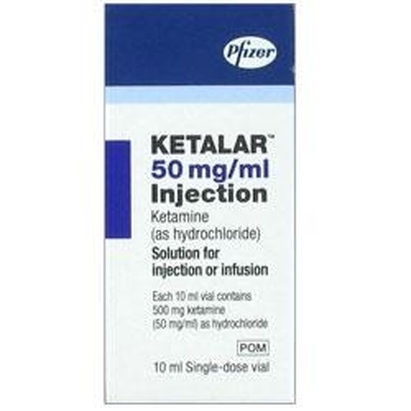 Ketalar Injection 50mg/Ml 10ml