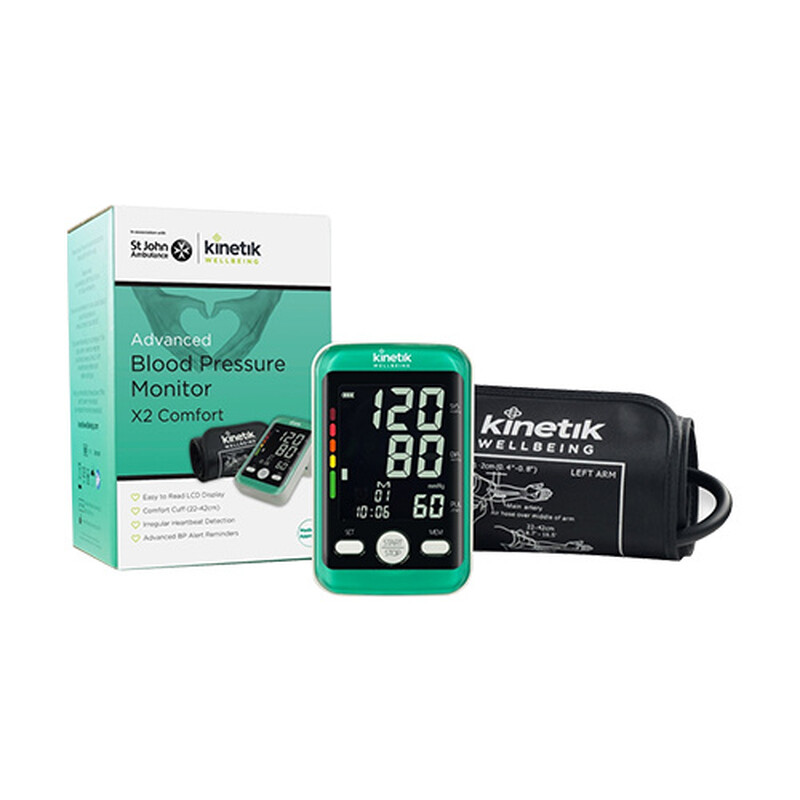Kinetik Wellbeing Advanced Blood Pressure Monitor Comfort x2