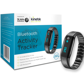  Kinetik Wellbeing Bluetooth Activity Tracker 