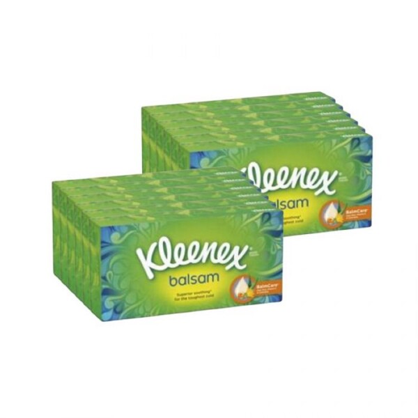 Kleenex Balsam Tissues Boxed 12 Pack