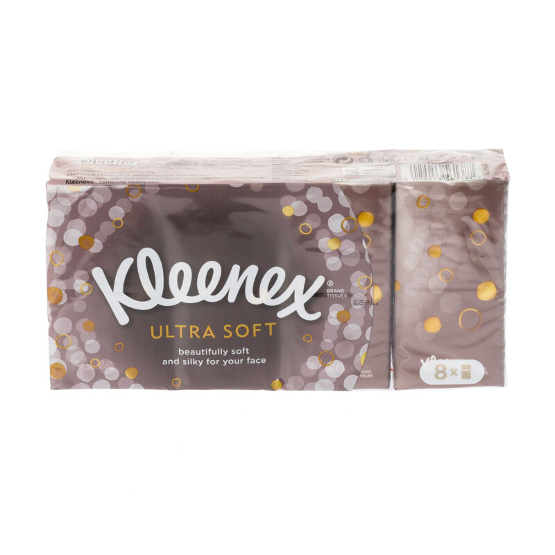 Kleenex Ultra Soft Hanks 12 Pack