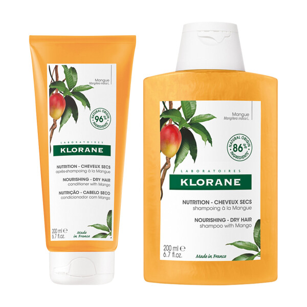 Klorane Mango Butter Shampoo & Conditioner Duo