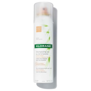 Klorane Oat Milk Dry Shampoo Spray for Brown to Dark hair 150ml 