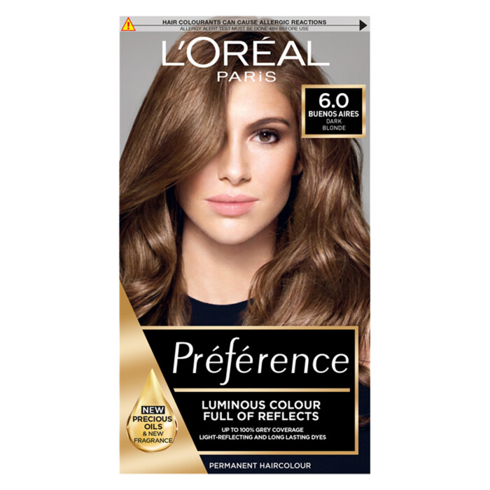 Image of L'Oreal Paris Preference 6.0 Buenos Aires Dark Blonde Hair Dye