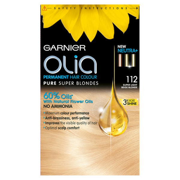 Garnier Olia 112 Super Light Beige Blonde Hair Dye