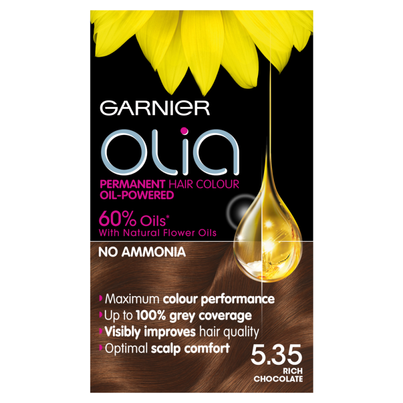Garnier Olia 5.35  Rich Chocolate Hair Dye