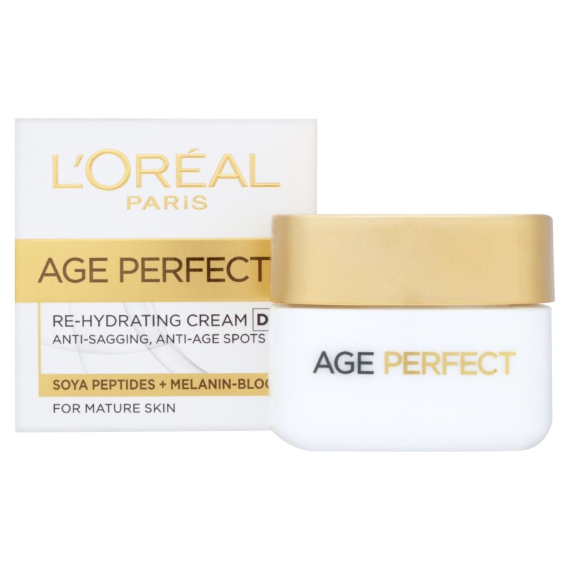 how to use loreal age perfect facial oil