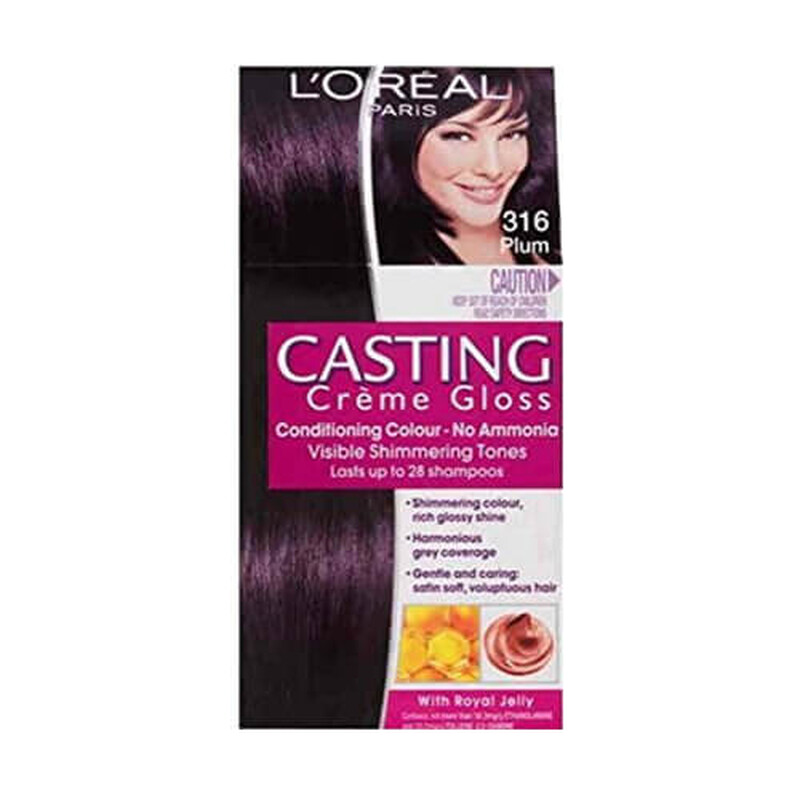 LOreal Paris Casting Creme Gloss 316 Plum Hair Dye