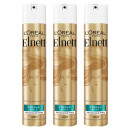 LOreal Paris Elnett Unfragranced Strong Hold Hairspray Triple Pack