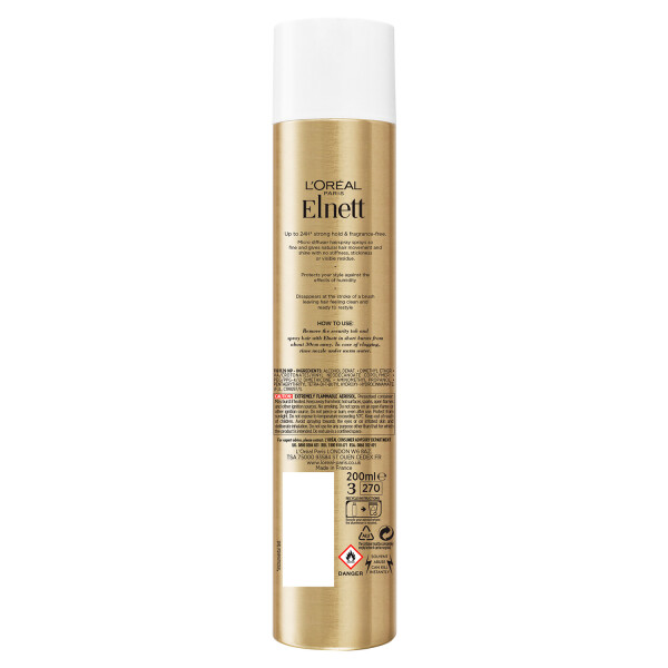 LOreal Paris Elnett Unfragranced Extra Strength Hairspray