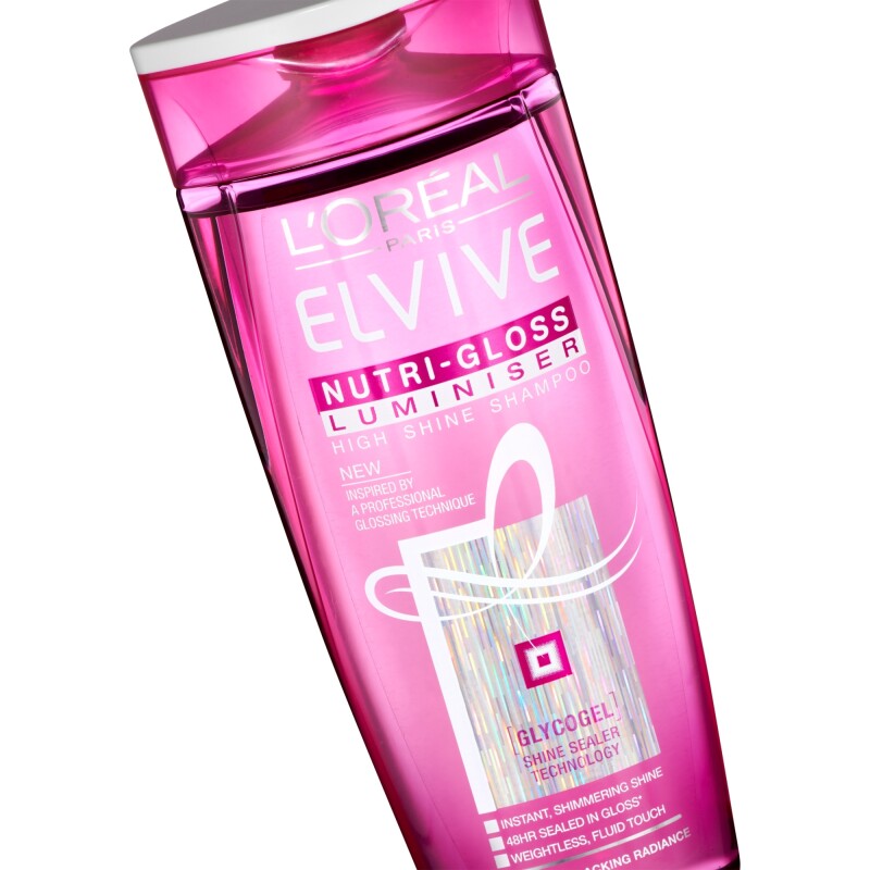 LOral Paris Elvive Nutri-Gloss Luminiser High Shine Shampoo 250ml