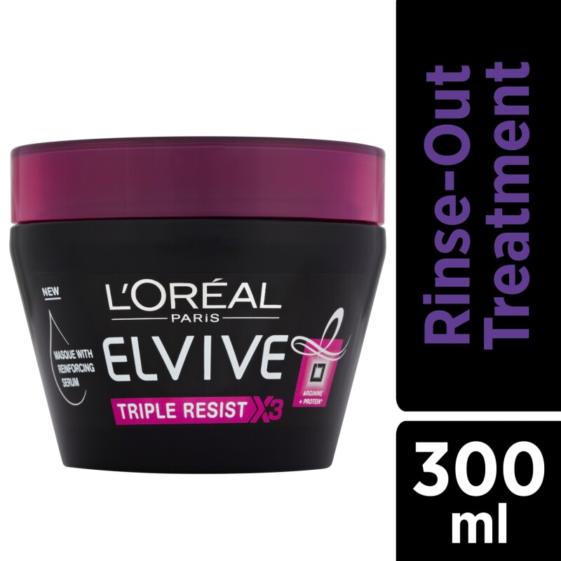 LOreal Elvive Triple Resist Masque Pot 300ml