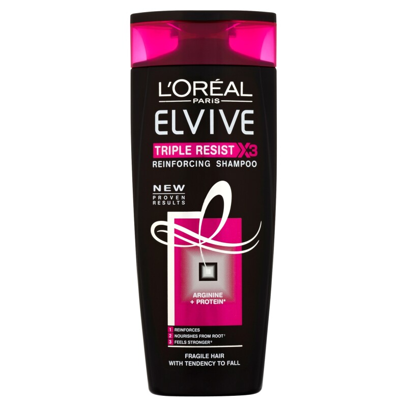 LOreal Elvive Triple Resist Shampoo 250ml