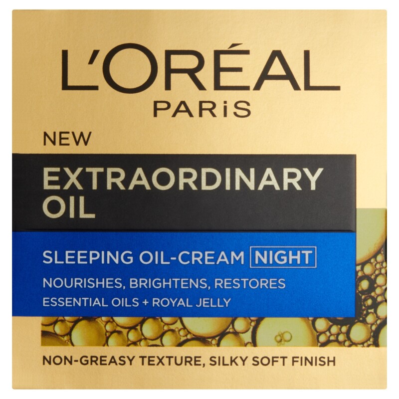 LOreal Paris Extraordinary Oil Sleeping Oil-Cream Night