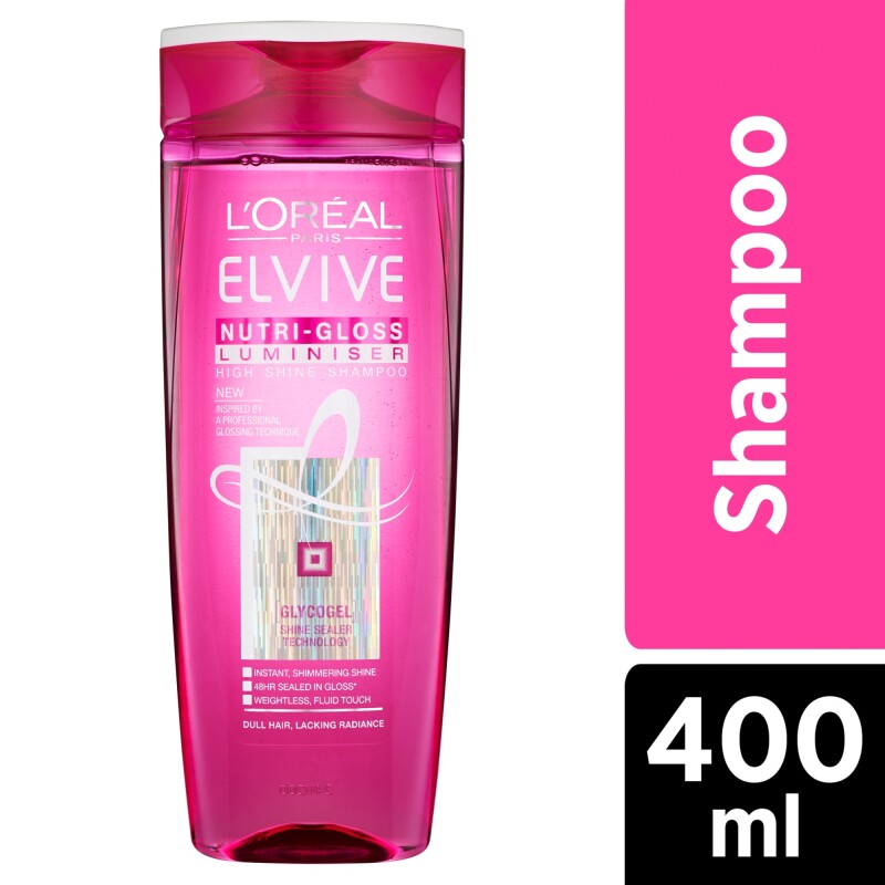 LOreal Paris Nutri-Gloss Luminiser High Shine Shampoo