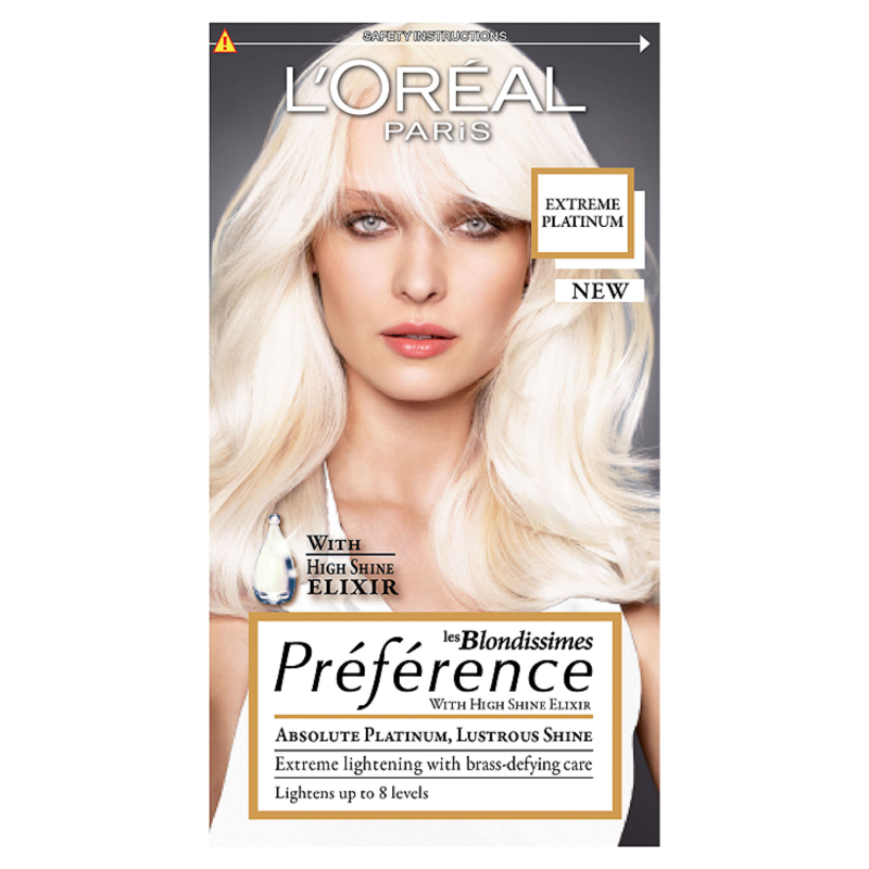 L'Oreal Preference Les Blodissimes Extreme Platinum Hair Colourant