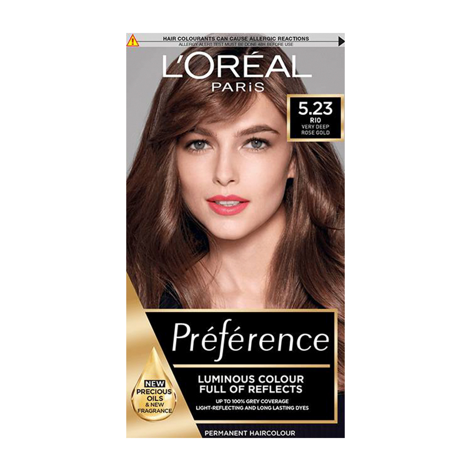 L'Oreal Paris Preference Infinia 5.23 Chocolate Rose Gold Hair Dye