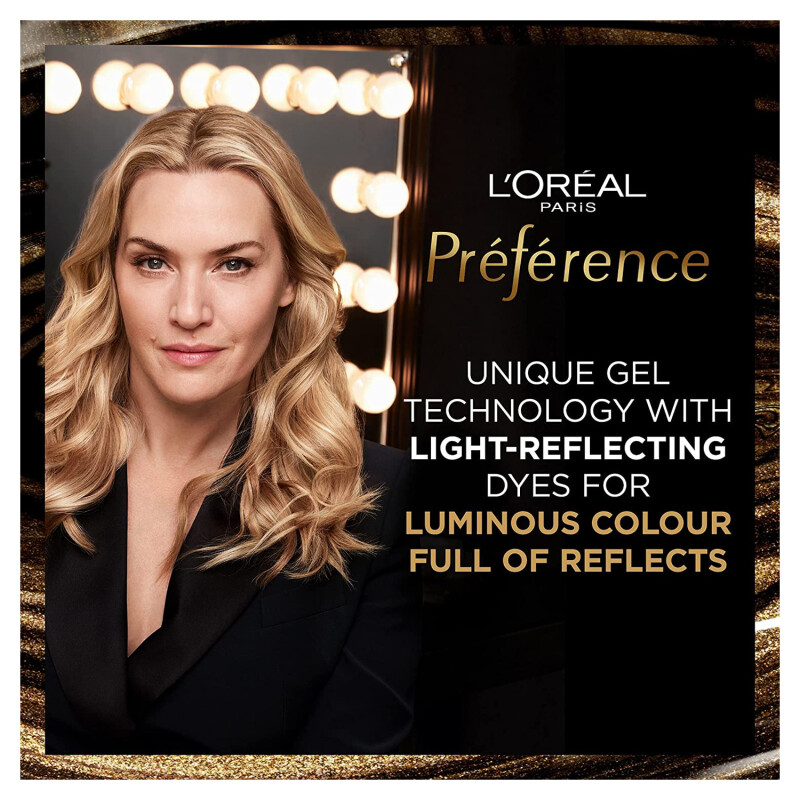 LOreal Paris Preference Infinia 7.23 Rich Rose Gold Hair Dye