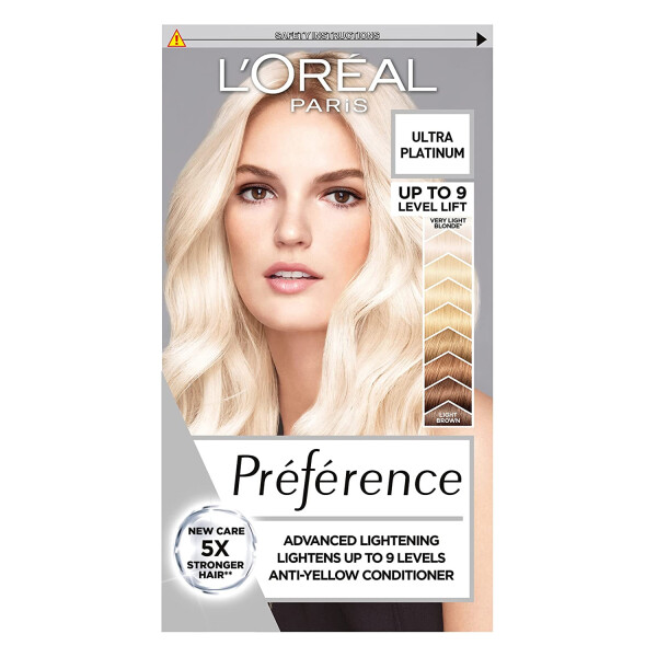 LOreal Paris Preference 9L Extreme Platinum Blonde Hair Dye