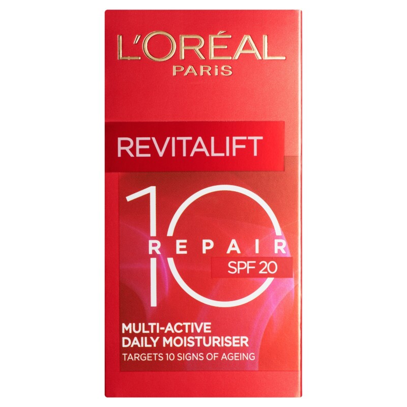 LOreal Paris Revitalift 10 Repair Multi-Active Daily Moisturiser SPF20