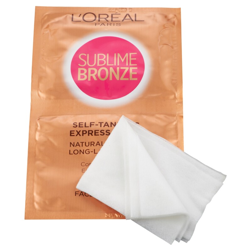 LOreal Sublime Bronze Self Tan 2 Wipes