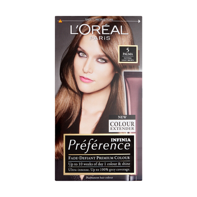 LOreal Preference Infinia 5 Palma Natural Light Brown Hair Dye