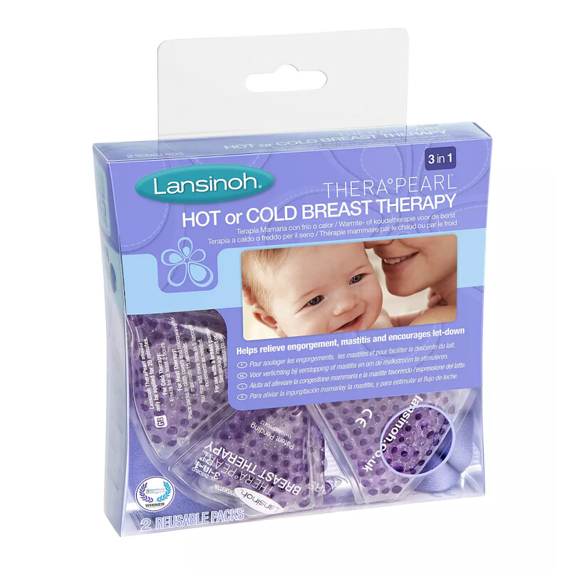Lansinoh TheraPearl 3 in 1 Hot or Cold Breast Therapy