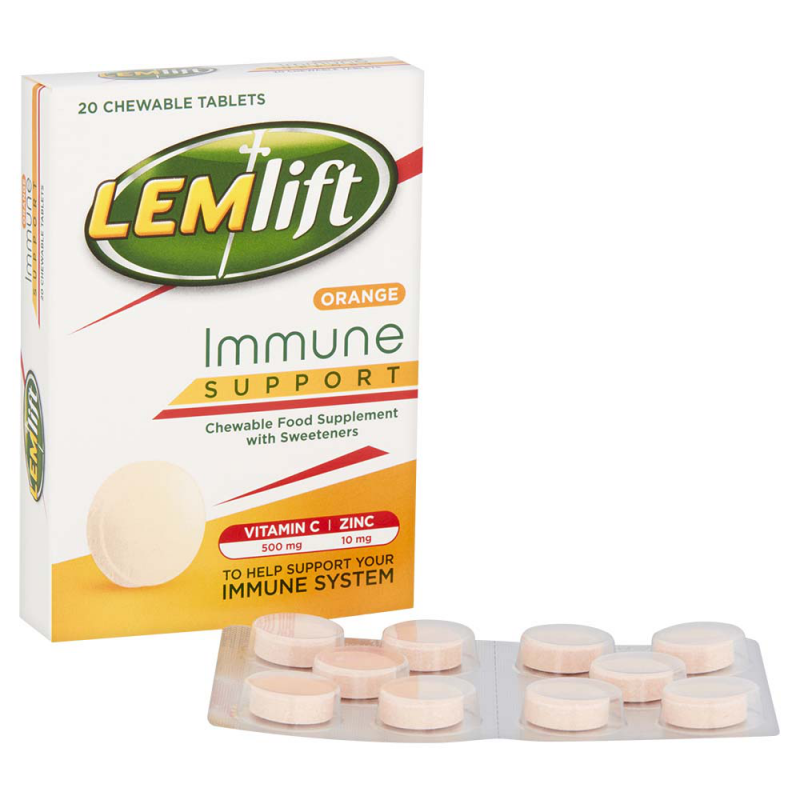 Lemlift Immune Support Chewable Tablets Orang