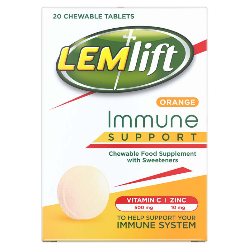 Lemlift Immune Support Chewable Tablets Orang