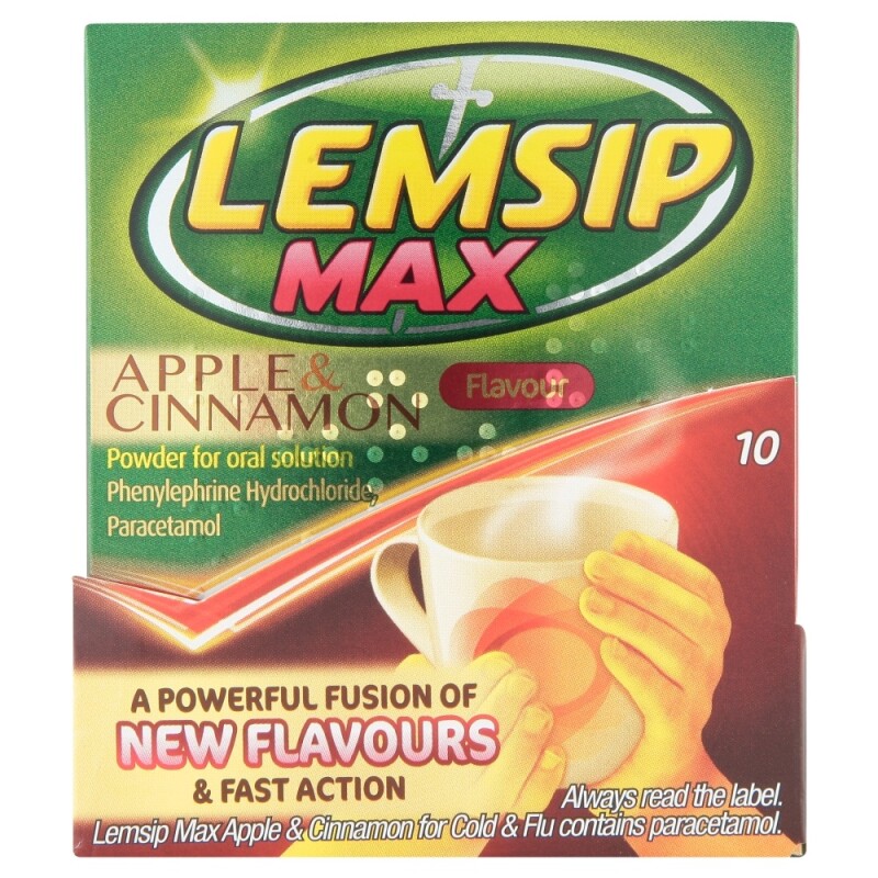 Lemsip Max Apple & Cinnamon Sachets