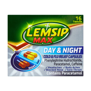  Lemsip Max Day & Night Cold & Flu Relief Capsules 