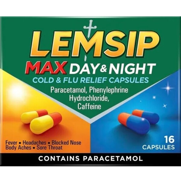 Lemsip Max Day & Night Cold & Flu Relief