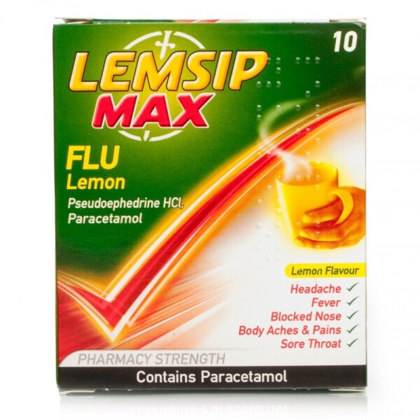 Lemsip Max Flu Lemon
