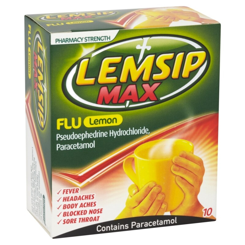 Lemsip Max Flu Lemon Sachets