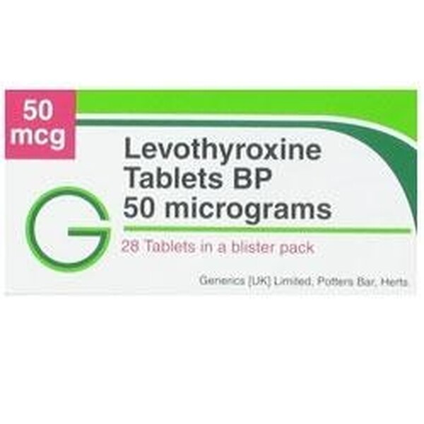 Levothyroxine Sodium Tablet 50mcg